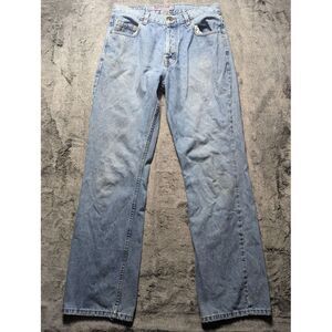 Silver Jeans Button Fly Straight Leg Jeans Men's Size 32/32 Medium Wash